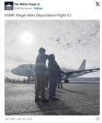 白宫发布视频：非法移民戴镣铐被驱逐